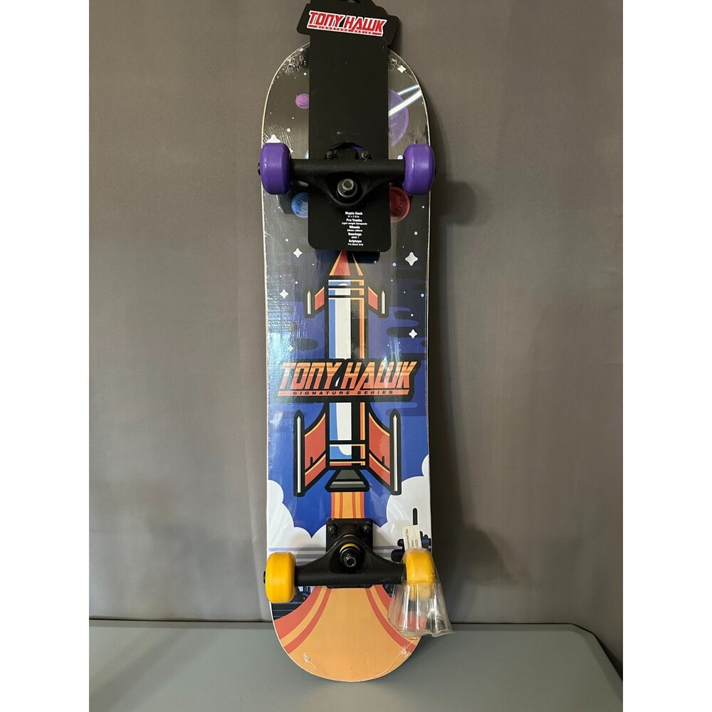 Tony Hawk 31" Limited Edition Signature Series Skateboard - Rocket Hawk New
